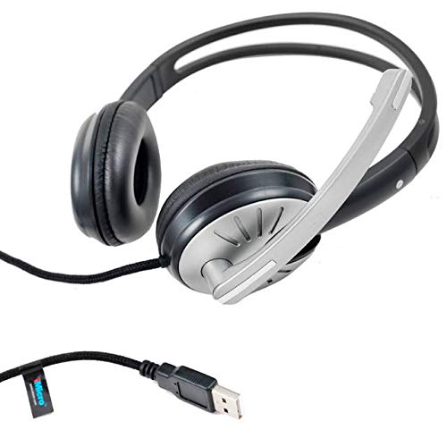 iMicro (Pack of 100) IMME282 Wired USB Headset Black (New Version of IM320)