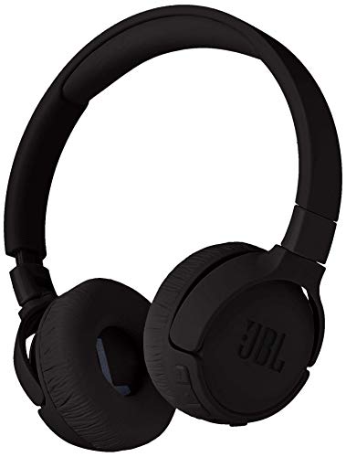 JBL Tune 600 BTNC On-Ear Wireless Bluetooth Noise Canceling Headphones - Black (Renewed)