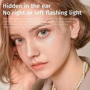 MIni Invisible Sleep Earbuds Smallest Lightest Tiny Noise Cancelling Ear buds for Sleeping Quiet-Comfort Sleepbuds Wireless Bluetooth 5.3 Hidden Headphones for Side Sleepers / Work Small Earplugs