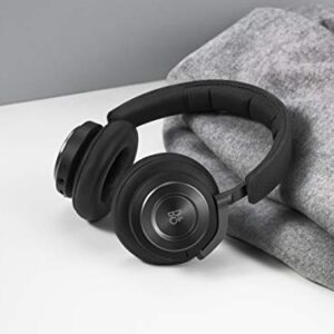 Bang & Olufsen Beoplay H9 3rd Gen Wireless Bluetooth Over-Ear Headphones (Amazon Exclusive Edition) - Active Noise Cancellation, Transparency Mode, Voice Assistant Button and Mic, Matte Black