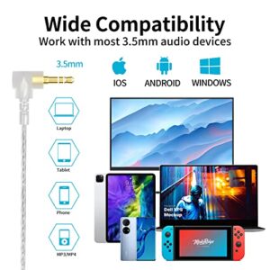 Wired Earbuds, in Ear Headphones, in Ear Monitor and Volume Control, Noise Cancelling Earbuds Wired, Sport Earbuds Wired Over Ear 3.5mm Headphone Plug Compatible with iPhone Android KZ ZEX (No Mic)
