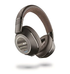 plantronics backbeat pro 2 wireless over-the-ear noise canceling headphones dark brown – renewed