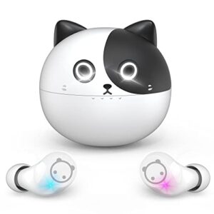 togetface kids wireless earbuds for small ears – panda bluetooth headphones – with mic and noise cancelling, is the best christmas, halloween and birthday gift for kids, friends, family and adults.