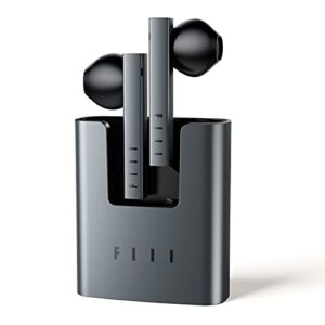 true wireless earbuds – fiil bluetooth 5.2 tws earbuds, true wireless headphones with stereo microphone, support fiil+ app, noise cancelling earbuds, waterproof earbuds for iphone & android