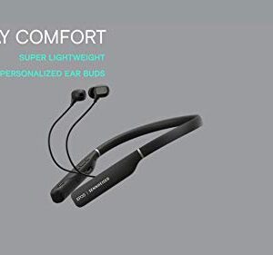 EPOS | SENNHEISER Adapt 460T (1000205) - Dual-Sided, Dual-Connectivity, Wireless, Bluetooth, ANC in-Ear Neckband Headset | for Mobile Phone & Softphone | Teams Certified (Black)