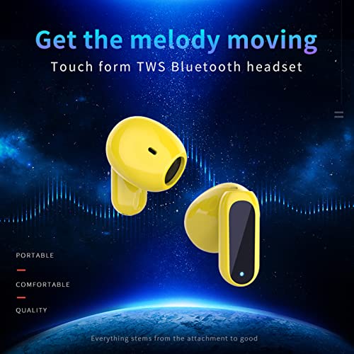 Loluka Smallest Earbuds Invisible Bluetooth Earbuds Mini Wireless Ear Buds Discreet Bluetooth Earpiece Tiny Hidden Small Ears Earbud for Work Headphones Sleep True Wireless Earpiece with Microphone