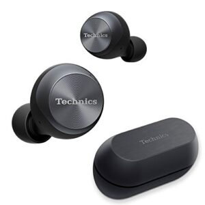 technics true wireless earbuds | bluetooth earbuds | dual hybrid technology, hi-fi sound, compact design | alexa compatible | (eah-az70w-k), black (discontinued by manufacturer)