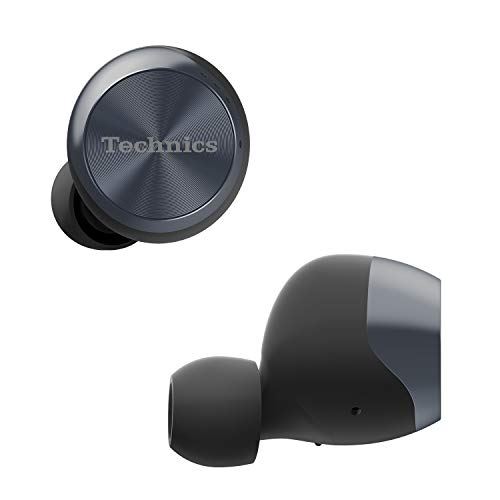 Technics True Wireless Earbuds | Bluetooth Earbuds | Dual Hybrid Technology, Hi-Fi Sound, Compact Design | Alexa Compatible | (EAH-AZ70W-K), Black (Discontinued by Manufacturer)