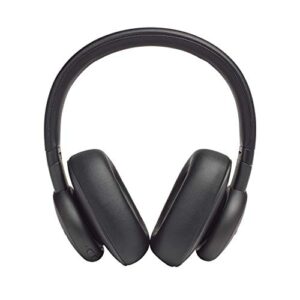 harman kardon fly anc wireless over-ear noise-cancelling headphones – black (renewed)