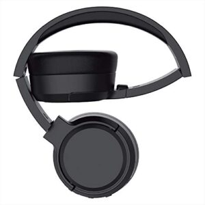 Jam Travel ANC Active Noice Cancelling Headphones, 24 Hours Playtime, Black