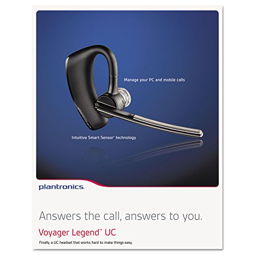 Plantronics B235 Voyager Legend UC Monaural Over-The-Ear Bluetooth Headset