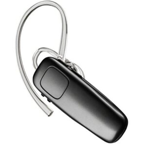 Plantronics M90 Mobile Bluetooth Wireless Clip-On Headset Black for Apple iPhone 6 6S 6+ 6S+ Plus LG G3 G4 Samsung Galaxy S5 S6 Edge Note 3 4 5 Sony Z3+ Z4 Z5 iOS Android