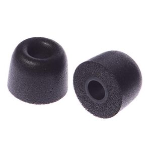 znari earphone earbud foam tips – t500 – medium size (10 black, 1 red, 1 blue – 6 pairs)