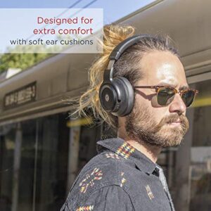 Motorola Escape 800 Wireless Active Noise Cancelling Headphones - ANC Bluetooth Headset with Mic, Soft Cushions - HD Sound, Deep Bass, 12-Hour Playtime, IPX4 Waterproof, Works with Voice Assistants