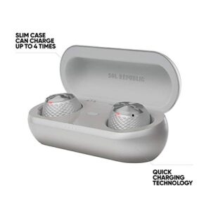 SOL REPUBLIC Amps Air + Earbuds, Silver