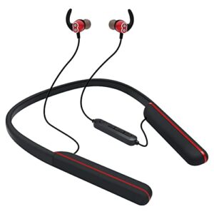 eeaabbr neckband bluetooth headphones 100h playtime v5.0 bluetooth headset neckband built-in microphone ipx7 waterproof,neck headphones for android iphone suitable for sports driving cycling