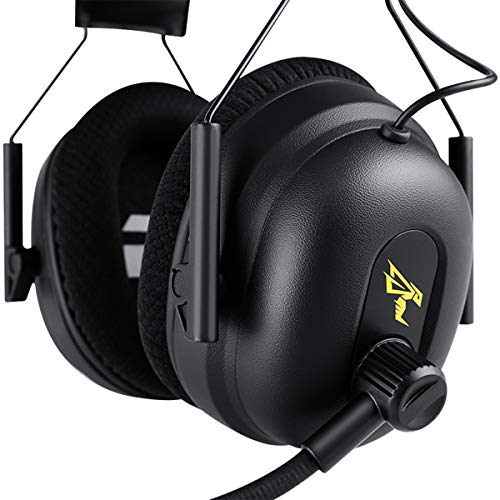 Vowor Over Ear Headphones 7.1 Surround Sound Gaming Headset Works with PC, PS4 PRO, Xbox One S，Cell Phone SOMIC Active Noise Canceling with Mic HI-FI USB Jack Game Earphones (G936N)