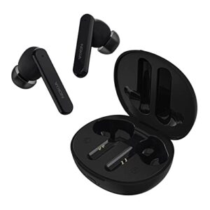 nokia clarity earbuds+ – professional wireless anc/enc earphones, ipx4 waterproof headphones – active noise cancelling buds, environmental sound reduction – 4.5-hour play time, charging case – black