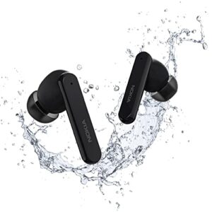 Nokia Clarity Earbuds+ - Professional Wireless ANC/ENC Earphones, IPX4 Waterproof Headphones - Active Noise Cancelling Buds, Environmental Sound Reduction - 4.5-Hour Play Time, Charging Case - Black