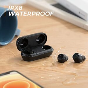 Wireless Earbuds Bluetooth Headphones, G10 Game Mode Bluetooth Earbuds, IPX8 Waterproof Sport Wireless Headphones Earphone, USB-C Charging/36H Playtime/Precise Touch Control/Twin&Mono Mode