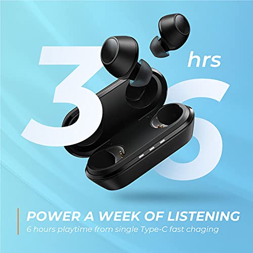 Wireless Earbuds Bluetooth Headphones, G10 Game Mode Bluetooth Earbuds, IPX8 Waterproof Sport Wireless Headphones Earphone, USB-C Charging/36H Playtime/Precise Touch Control/Twin&Mono Mode