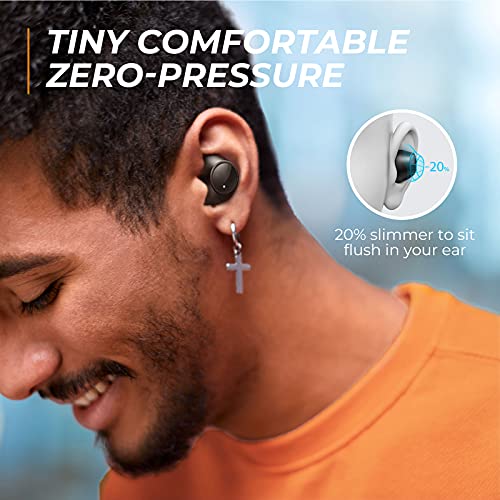 Wireless Earbuds Bluetooth Headphones, G10 Game Mode Bluetooth Earbuds, IPX8 Waterproof Sport Wireless Headphones Earphone, USB-C Charging/36H Playtime/Precise Touch Control/Twin&Mono Mode