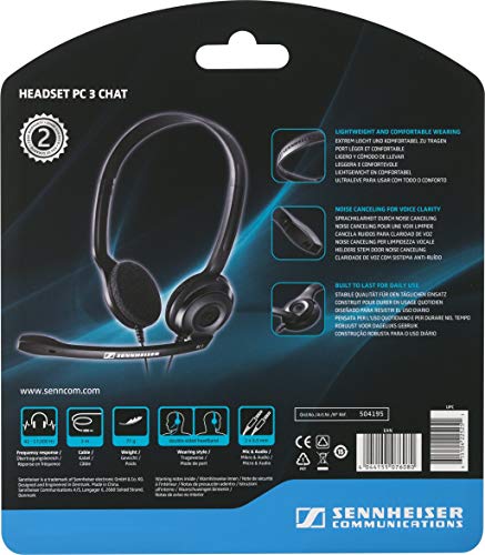 Sennheiser Consumer Audio 504195 Headset - Wired (Renewed)