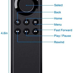 New CV98LM Replacement Remote Compatible with Amazon Fire TV Stick and Amazon Fire TV Box W87CUN CL1130 LY73PR PE59CV DV83YM CE0700 S3L46N E9L29Y EX69VW LDC9WZ A78V3N Without Voice Function