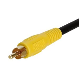 Cmple - 3FT RCA Subwoofer Cable (1 RCA Male to 1 RCA Male Composite Audio/Video Cord) S/PDIF Coaxial Cable, Digital AUD