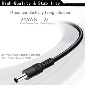 Charger Cable for Fairywill Sonic Electric Toothbrush FW-917 SG-508 FW-508 FW-507 FW507 D1 D3 D7 D8 E6 E10 E11 P11 Plus Pro 2001 Kids TB-508 TB-507 Dnsly,Vekkia,Gloridea,Mornwell Charging Power Cord