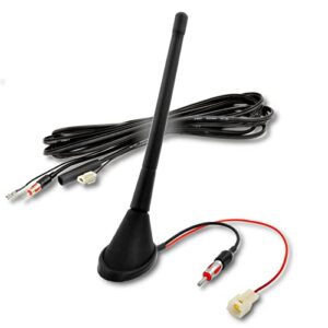 Universal Roof Mount AM/FM Bands Radio Stereo Amplified Car Truck SUV Antenna