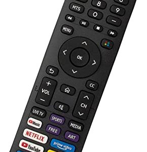 Replacement for Hisense-TV-Remote, EN2B30H Remote Compatible with All Hisense 4K LED HD UHD VIDAA Smart TVs