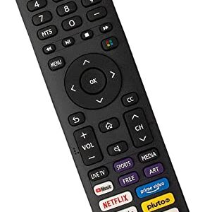 Replacement for Hisense-TV-Remote, EN2B30H Remote Compatible with All Hisense 4K LED HD UHD VIDAA Smart TVs