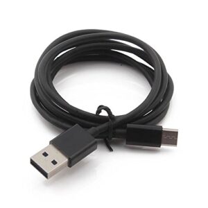 readywired usb charging cable cord for sony wh-1000xm3, wh-1000xm4 wireless noise-canceling headphones