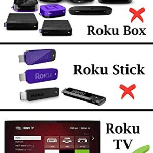 Onn Roku TV Remote w/Volume Control & TV Power Button for All Onn Roku Built-in TV. No Pairing, No Programming!