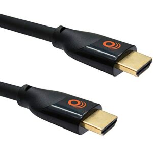 echogear short 2ft 4k hdmi cable – supports hdr, 4k & 120fps refresh rate on ps5, xbox series x, & other devices – 48gbps bandwidth & gold plated connections