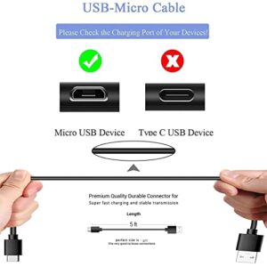 USB Wall Charger Charging Cable Cord Fit for Kodak Pixpro Astro Zoom L-8 AZ401 AZ421 AZ252 AZ901 FZ152-RD FZ53-RD FZ43 C123 C142 C143 C183 C195, Tascam DR-05X USB Cable DR-40X DR 07X 22WL 70D Recorder