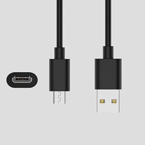 HOUPU [2-Pack] 3 Feet Micro USB Cable, Fast Charging and Sync Data Cord for Android, Samsung, Fire Tablets, Kindle eReaders, HTC, Nokia, Sony, Motorola - Black