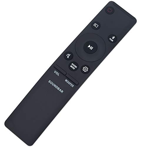 AH59-02767A AH59-02767C AH81-09773A Replacement Remote Fit for Samsung Soundbar HW-Q60R HW-Q70R HW-Q80R HW-Q90R HW-Q60T HW-Q70T HW-Q6CR HW-Q67CT HW-N850 HW-N950 HW-Q800T HW-Q900T HW-Q850T HW-Q950T