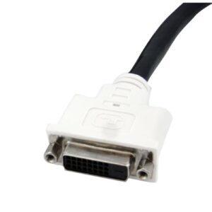 StarTech.com DVI Extension Cable - 6 ft - Male to Female Cable - 2560x1600 - DVI-D Cable - Computer Monitor Cable - DVI Cord - Video Cable (DVIDDMF6), Black