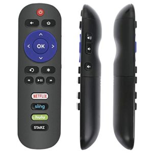 rc280 remote replacement for tcl roku 4k smart tv tv 43s425 49s405 55s405 65s405 55s517 49s517 43s517 49s515 43s515 55s515 65s515 75s515 55c807 65c807 75c807 55p607 55p605 4 5 serie