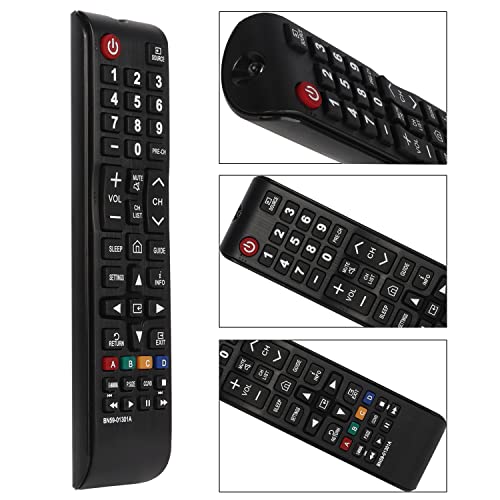 2 Packs BN59-01301A Remote Control for Samsung UA43NU7090 UN55NU7100 UN58NU7100 Smart 4K Ultra HDTV LED LCD 3D TVs, for BN59-01199F BN59-01289A Remote Controller Replacement with Batteries