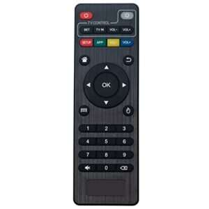 IR Replacement Remote Control Fit for OTT Android TV Box Set-Top Box IPTV Media Player MXQ PRO 4K, MXQ PRO, T95 Super，Q+, T95 S1, T95 S2, T95 Max,R69