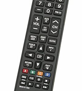 New BN59-01199S Replace Remote fit for Samsung Smart TV UN32J5205AF UN32J5205AFXZA UN40J6200AF UN40J6200AFXZA UN48J6200AF UN48J6200AFXZA UN50J6200AF UN50J6200AFXZA UN55J6200AF UN55J6200AFXZA