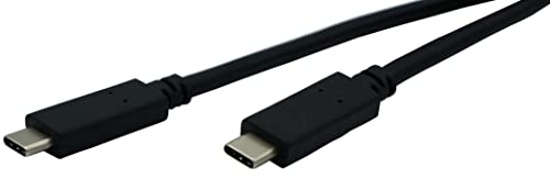 VisionTek USB-C to USB-C 3.1 Gen 2 Cable - 100W Power Delivery - 10Gbps - DP Alt Mode - 901524