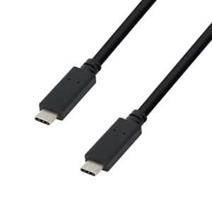 visiontek usb-c to usb-c 3.1 gen 2 cable – 100w power delivery – 10gbps – dp alt mode – 901524