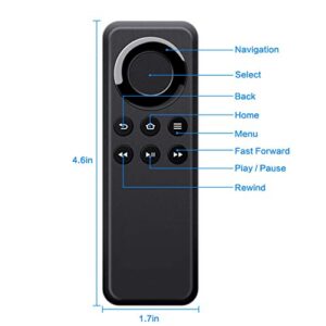 Beyution New CV98LM Replacement Remote Control fit for All Amazon Device Firestick Fire TV Stick Fire TV Box Fire TV Cube Fire TV Stick Lite Media Box Accessory