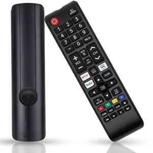 universal remote control for samsung smart tv remote, universal remote control for all samsung remote control for smart tv compatible with all samsung tv remote for led lcd hdtv 3d smart tvs models.