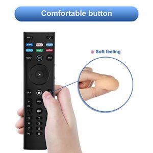 Universal Remote Control for All Vizio Smart TV, XRT140 for VIZIO All LED LCD HD 4K UHD HDR Smart TVs, Replacement XRT136 Smartcast D-Series E-Series M-Series P/PX-Series V-Series, No Setup Required