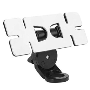 EBTOOLS Antenna Mount Bracket, Stainless Steel Universal Car Antenna Mount Clip, 2 Axle Adjustment, Used for Large VHF/UHF and Medium HF Antenna